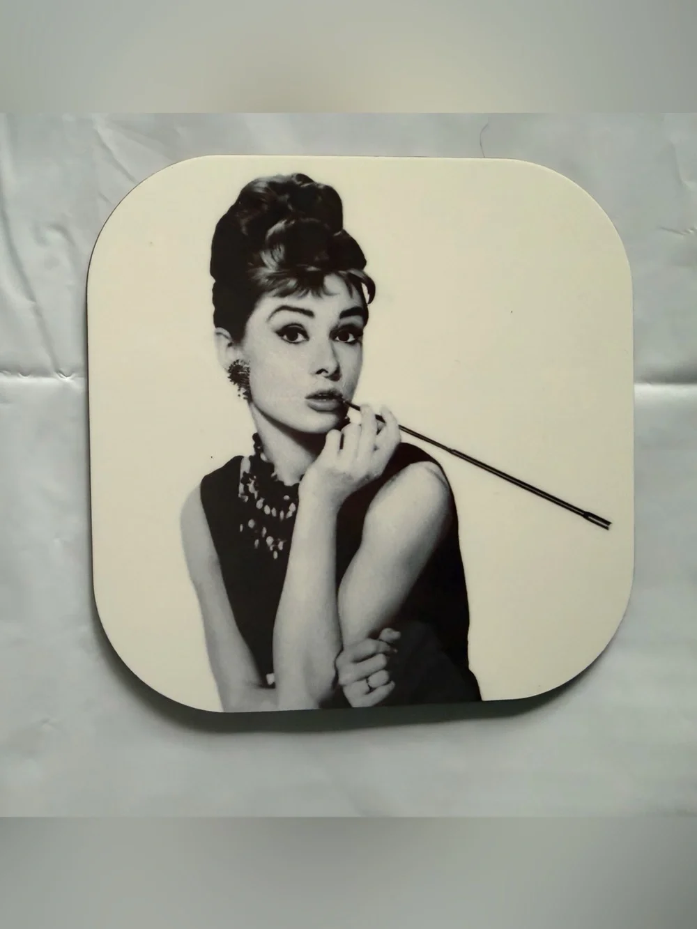 🗽 NYC Black & White Vintage Celebrity Coaster Set